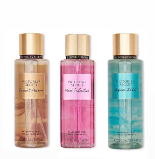 3 Pack Victoria Secret Fragances Mist