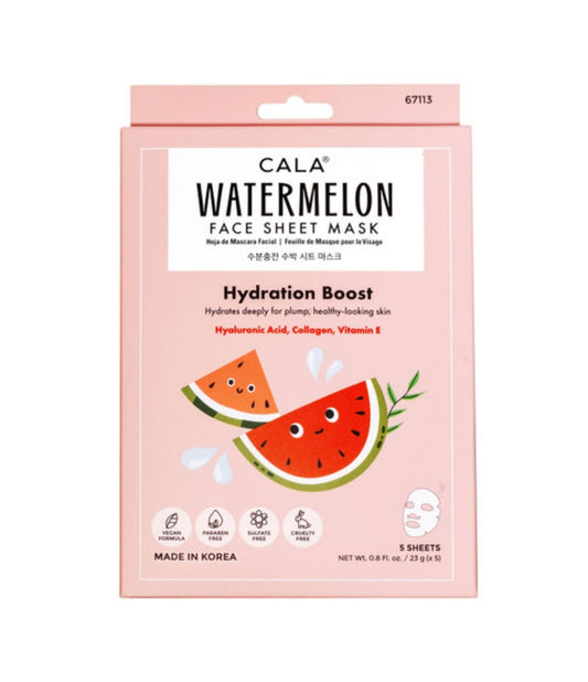 WATERMELLON SHEET MASK (5 PKS)