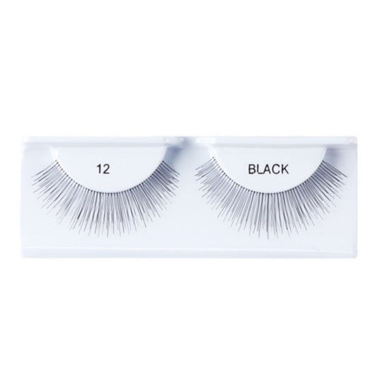 PREMIUM NATURAL GLAMOUR LASHES #12 (CARDED)