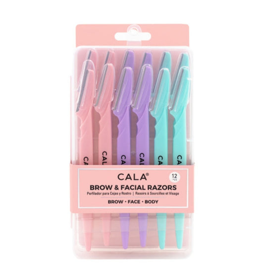 BROW & FACIAL RAZORS (12PCS)