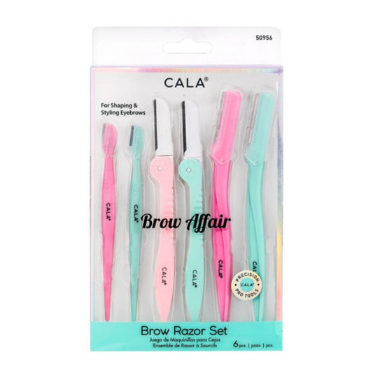 BROW AFFAIR: BROW RAZOR SET (6PCS)