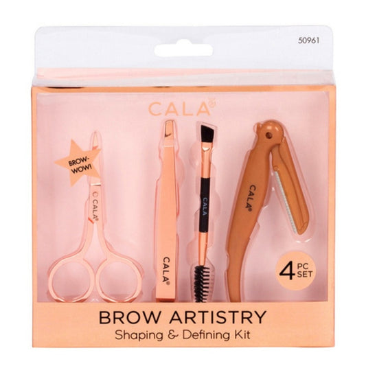 BROW ARTISTRY: SHAPING & DEFINING KIT (4PCS)