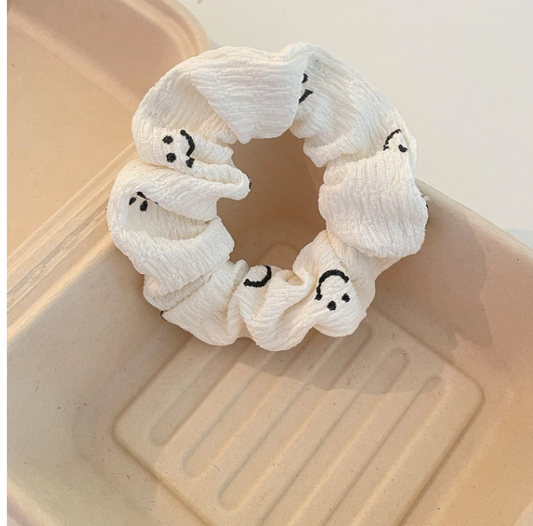 Cartoon Graphic Scrunchie