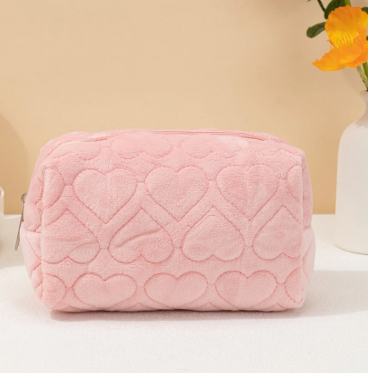 Heart Makeup Bag