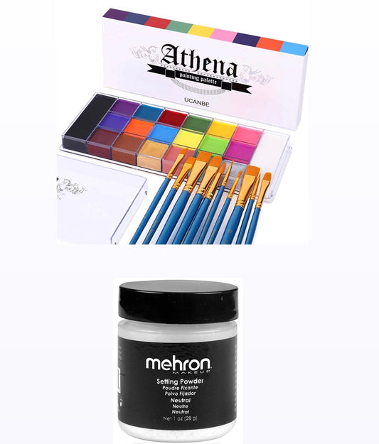 Set Athena palette + Mehron Powder painting