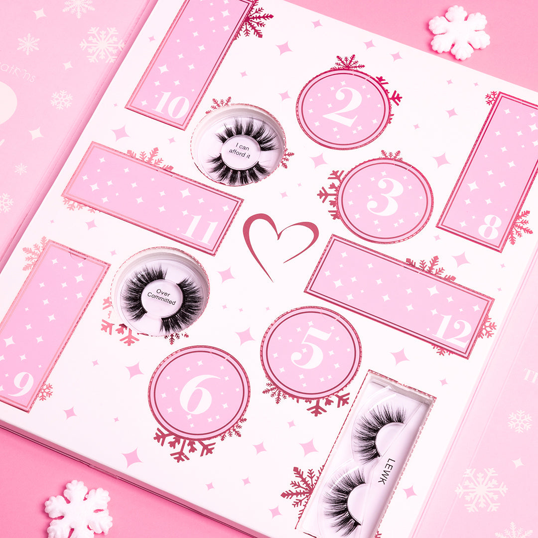 Lashes ADVENT CALENDAR antoshkabeauty