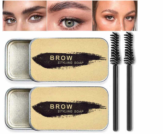 Eyebrow Soap kit 4D Brow Gel 2 Pack